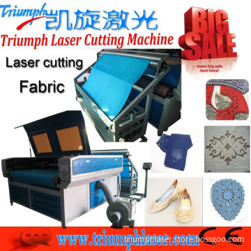 Garment Fabric Laser Cutter Auto Feeding Laser Cutting /Engraving Machine Jeans Leather/Cloth/Textile